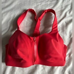 Coral pink VS sports bra